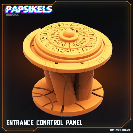 3D Printed Papsikels May 2023 Scifi - Star Entrance - Into The Multi World Set Terrain Set 28mm 32mm - 3D Printing Boss 