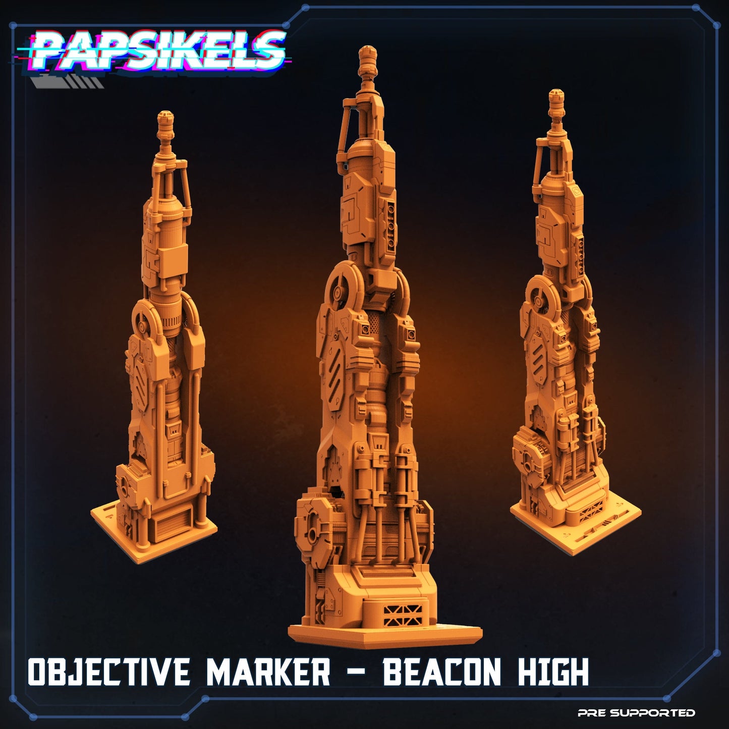 3D Printed Papsikels Objective Markers Skull Hunters Skull Hunters 2 The Exterminators 28mm 32mm - 3D Printing Boss 