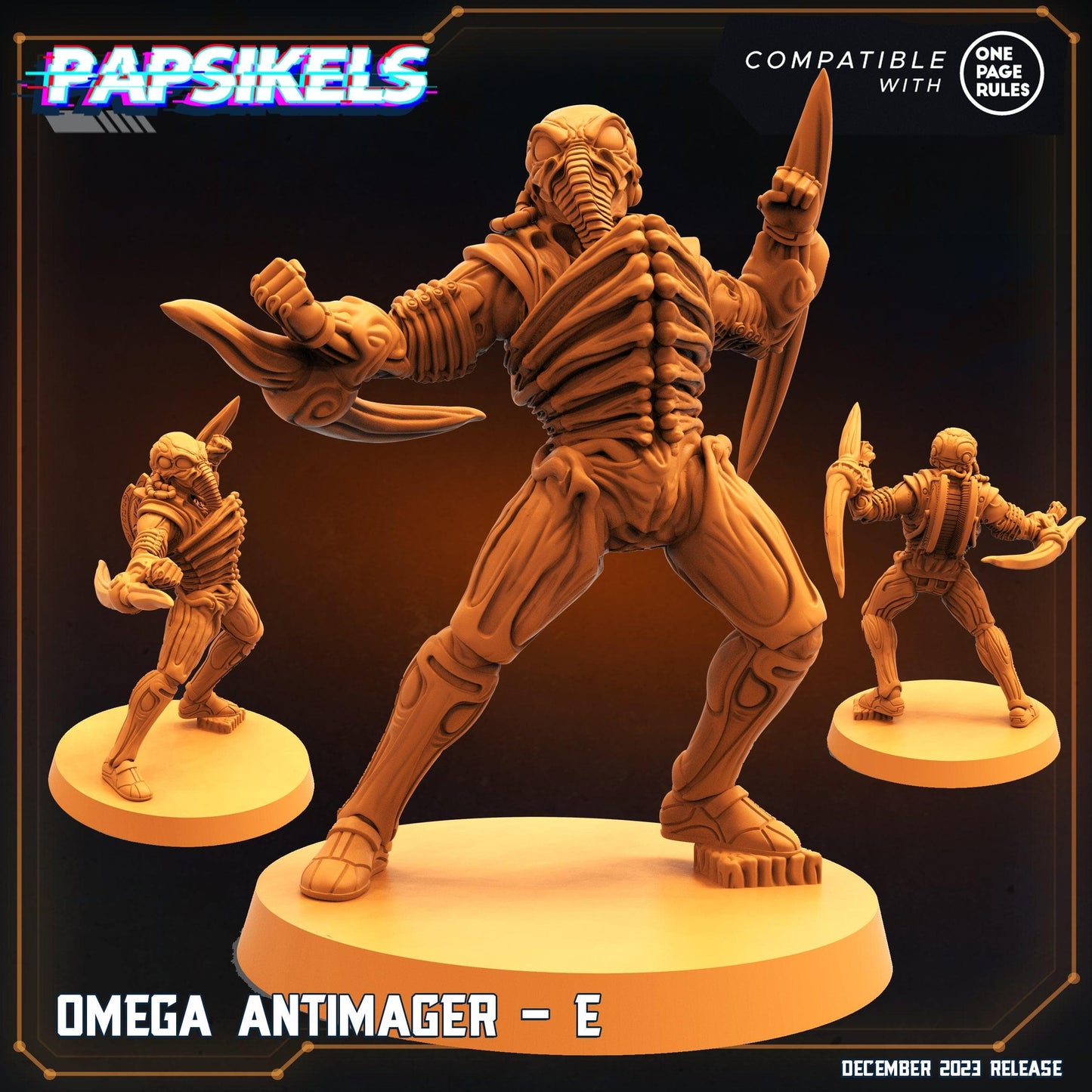 3D Printed Papsikels Omega Antimagers 28mm 32mm - 3D Printing Boss 