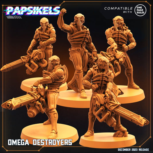 3D Printed Papsikels Omega Destroyers 28mm 32mm - 3D Printing Boss 