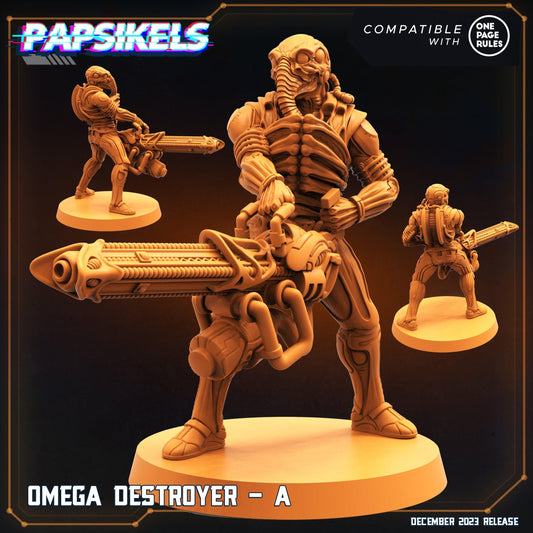 3D Printed Papsikels Omega Destroyers 28mm 32mm - 3D Printing Boss 