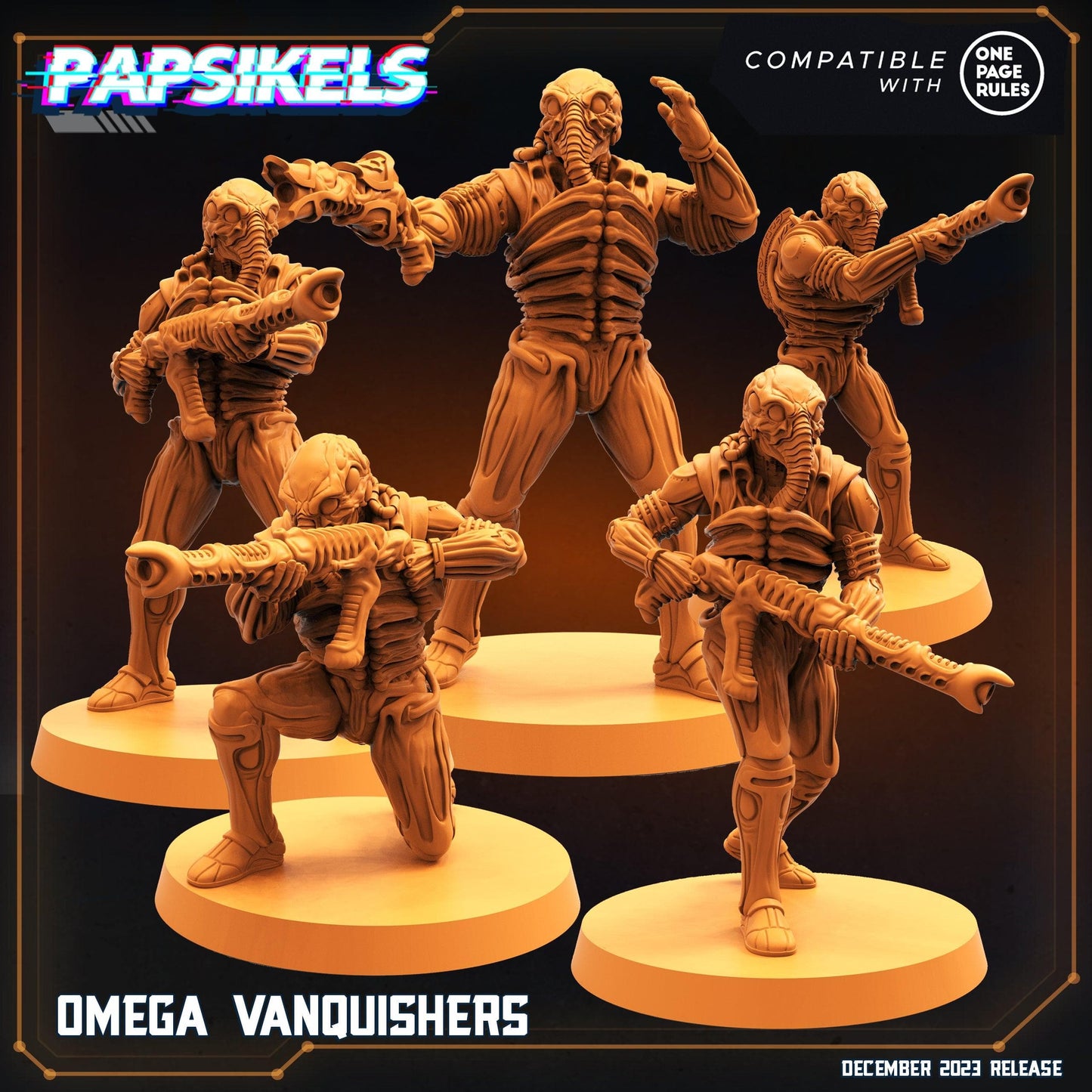 3D Printed Papsikels Omega Vanquishers 28mm 32mm - 3D Printing Boss 
