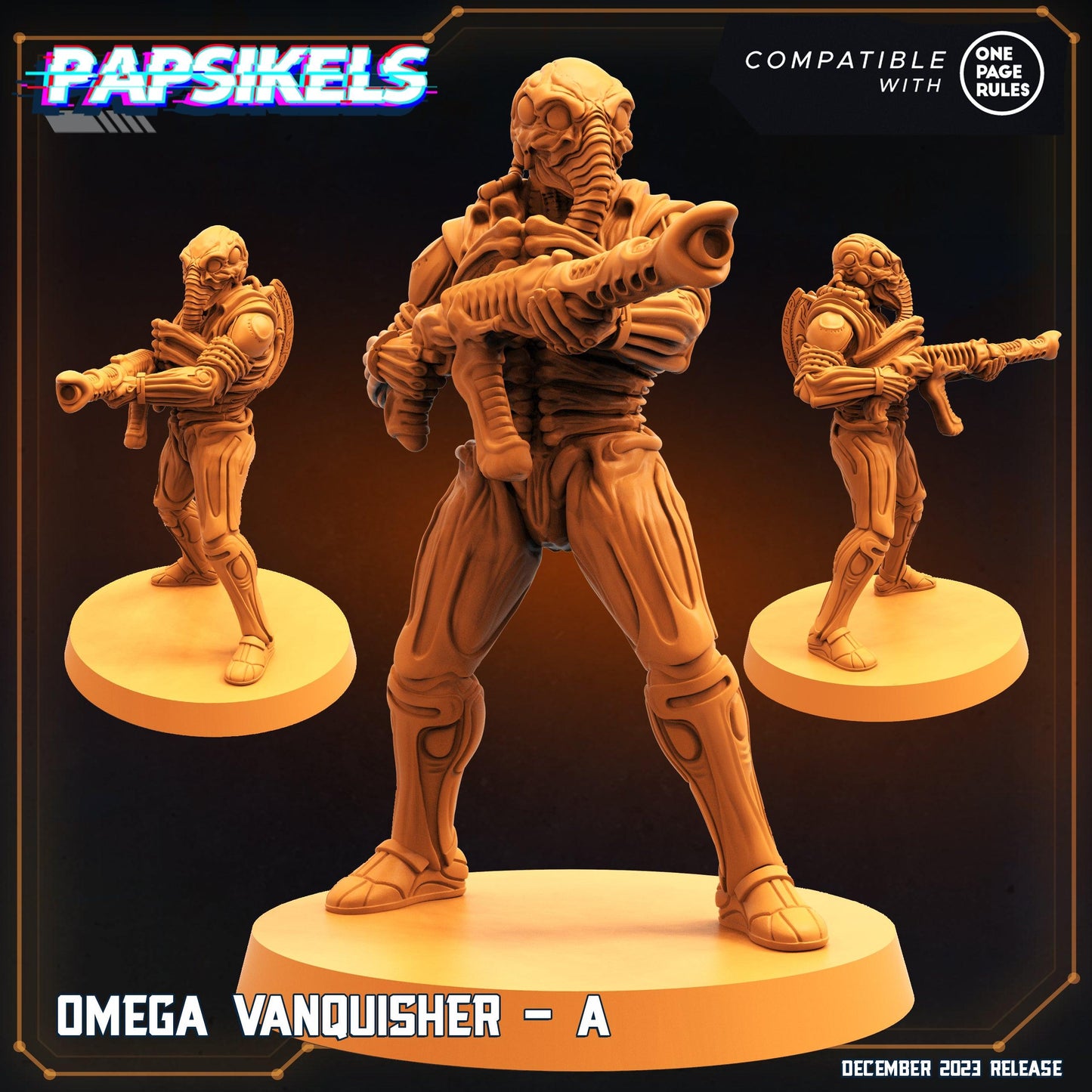 3D Printed Papsikels Omega Vanquishers 28mm 32mm - 3D Printing Boss 