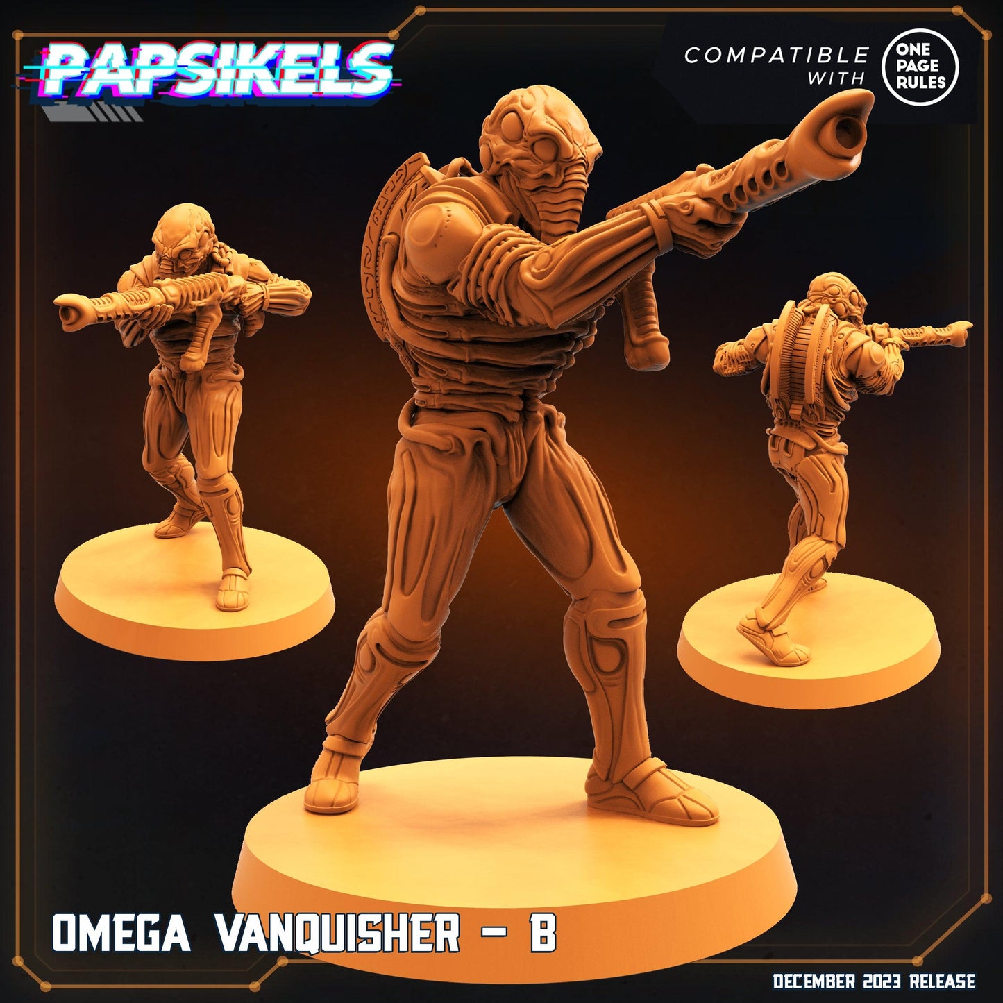 3D Printed Papsikels Omega Vanquishers 28mm 32mm - 3D Printing Boss 