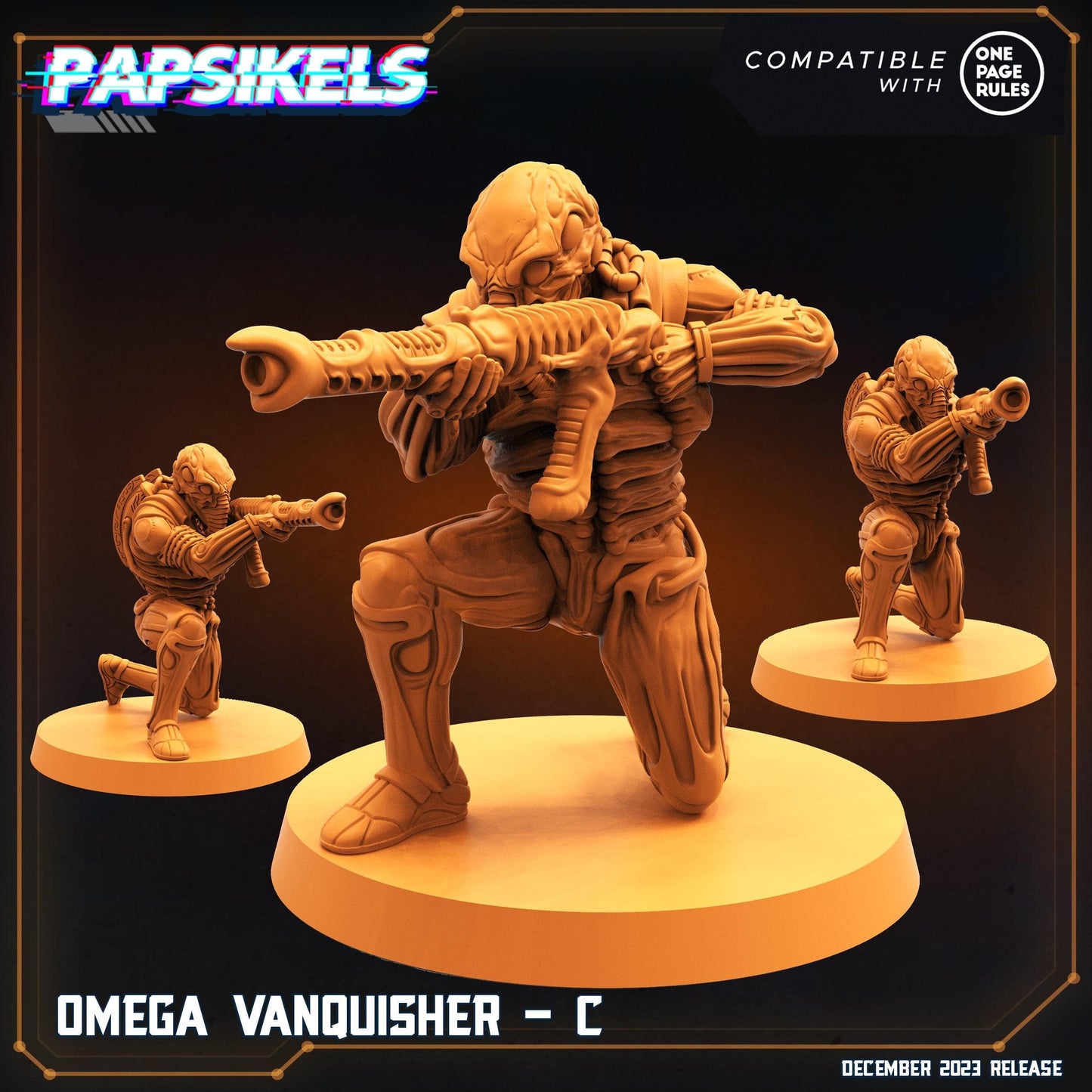 3D Printed Papsikels Omega Vanquishers 28mm 32mm - 3D Printing Boss 
