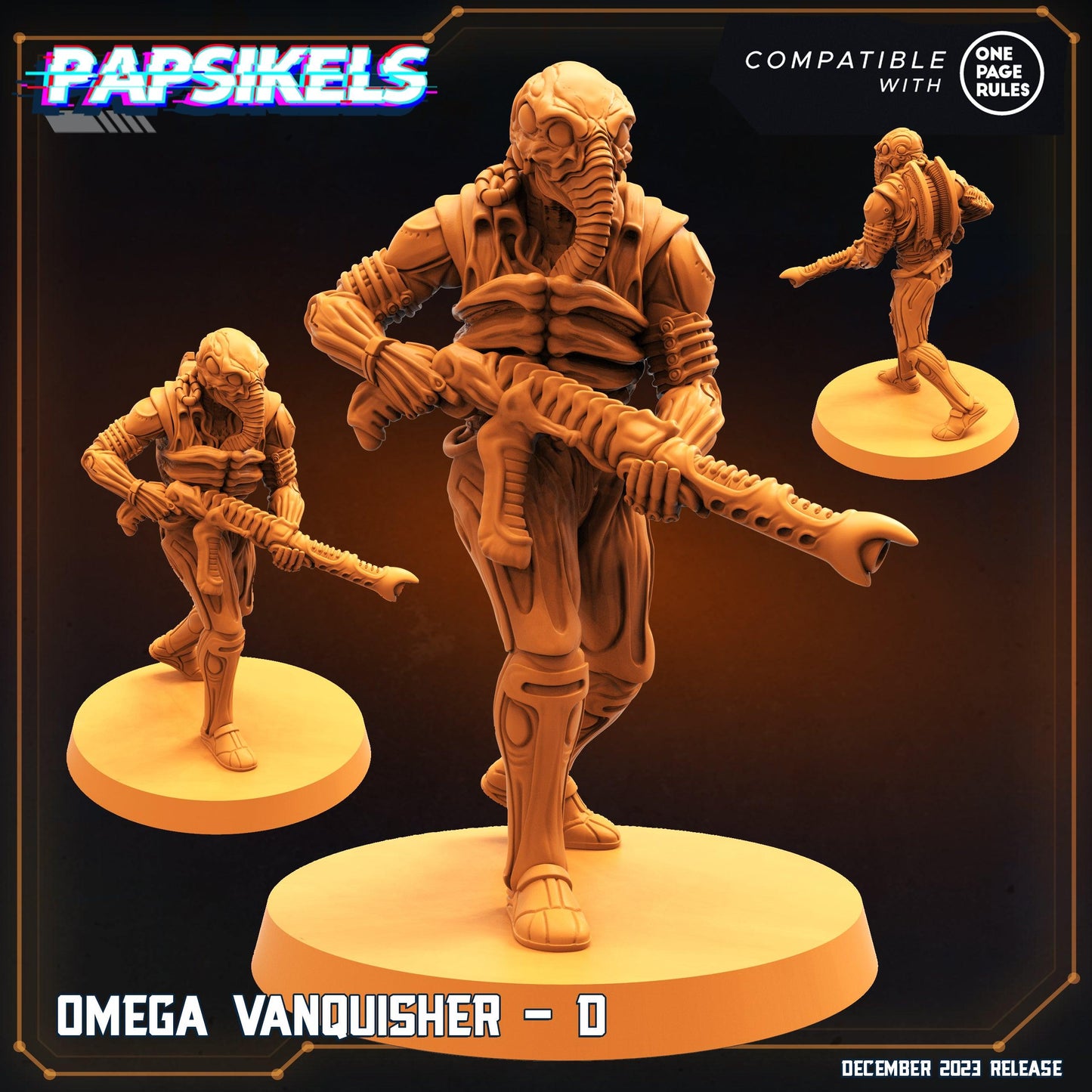 3D Printed Papsikels Omega Vanquishers 28mm 32mm - 3D Printing Boss 