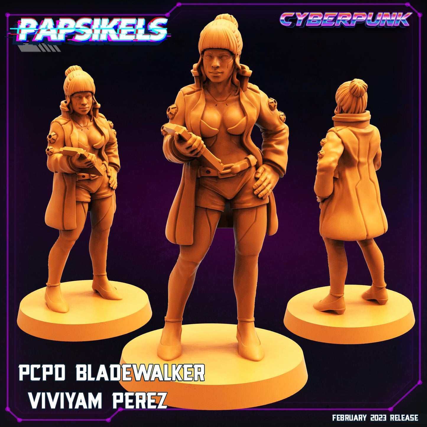 3D Printed Papsikels - Pcpd Blade Walker Set - 28mm 32mm - 3D Printing Boss 