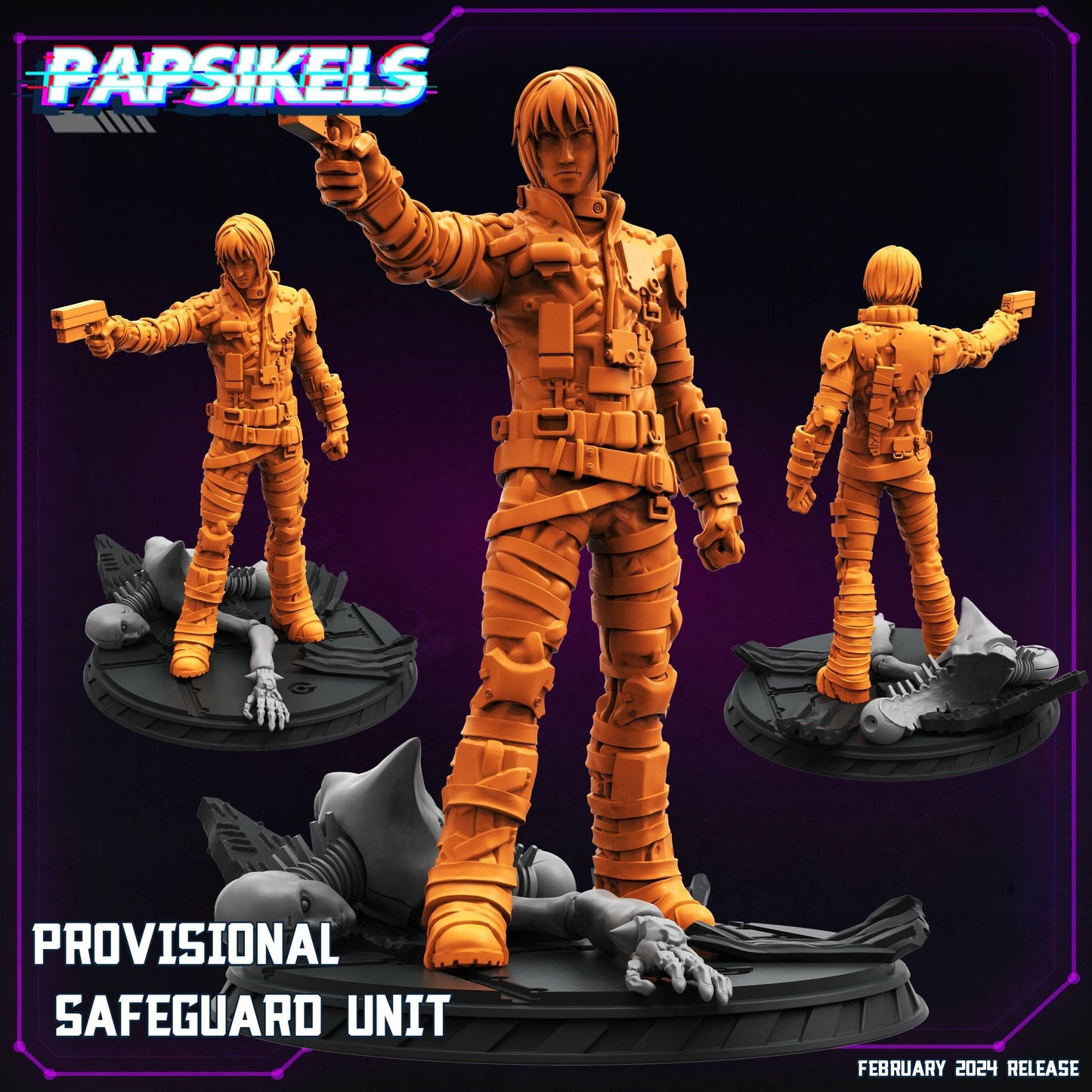 3D Printed Papsikels Provisional Safeguard Unit 28mm 32mm - 3D Printing Boss 