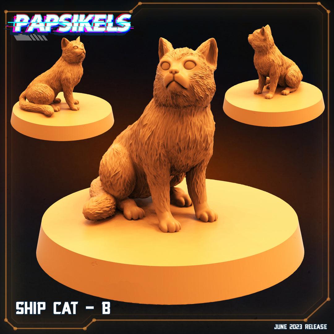 3D Printed Papsikels - Ship Cat Set - 28mm 32mm - 3D Printing Boss 