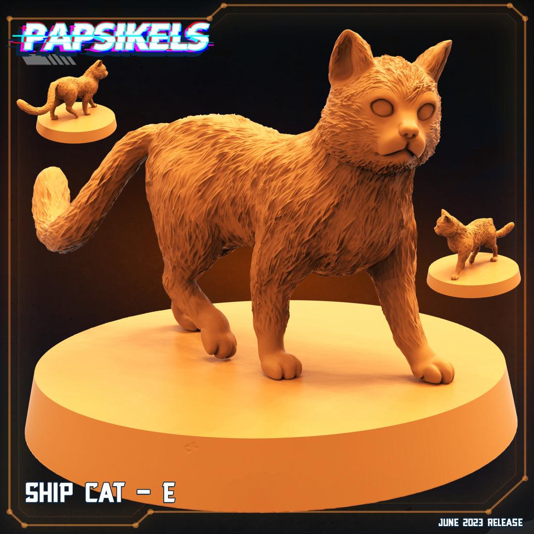 3D Printed Papsikels - Ship Cat Set - 28mm 32mm - 3D Printing Boss 
