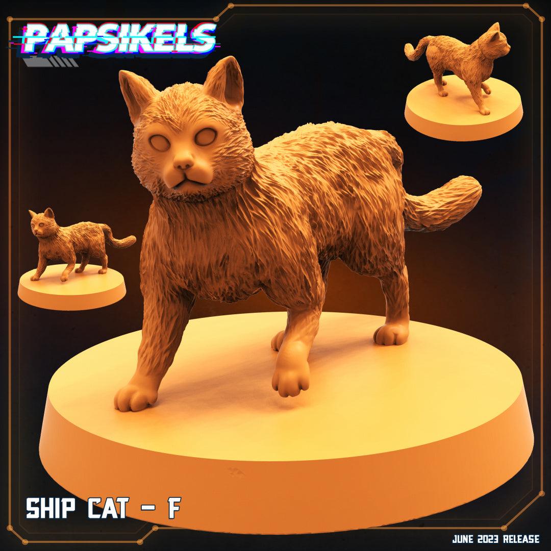 3D Printed Papsikels - Ship Cat Set - 28mm 32mm - 3D Printing Boss 
