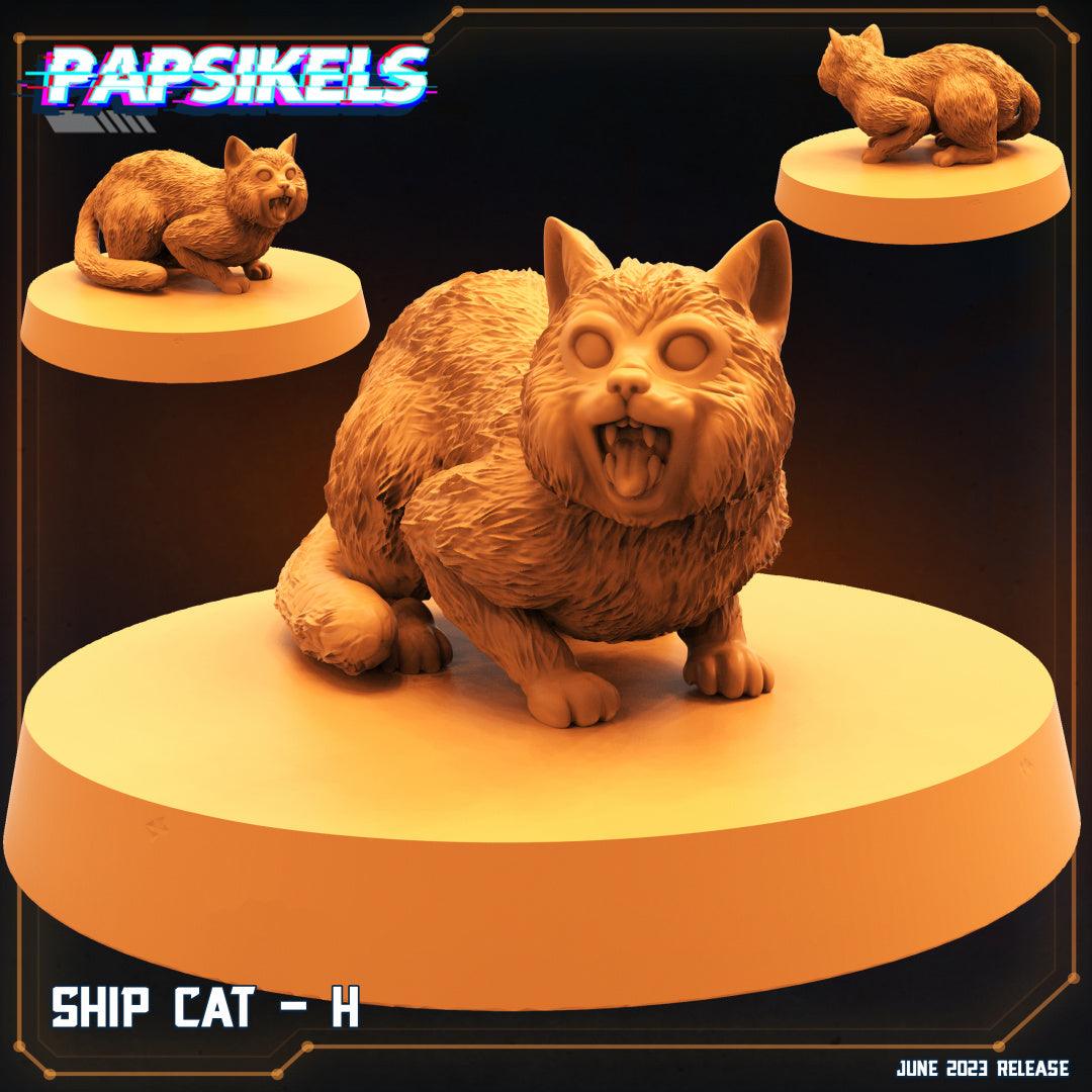 3D Printed Papsikels - Ship Cat Set - 28mm 32mm - 3D Printing Boss 