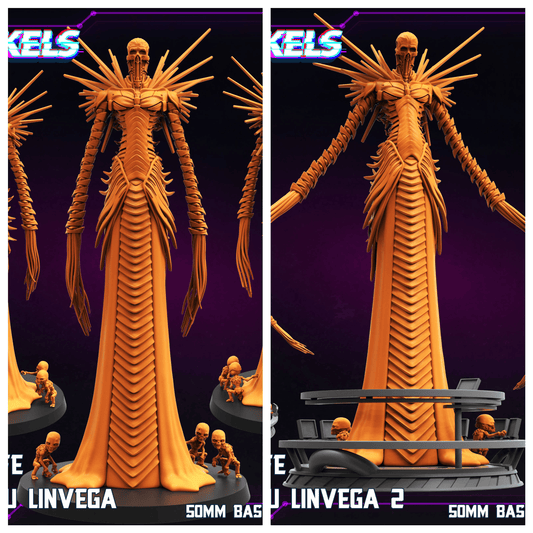 3D Printed Papsikels Silicon Life Davine Lu Linvega Set October 2024 Cyberpunk 28mm 32mm - 3D Printing Boss 