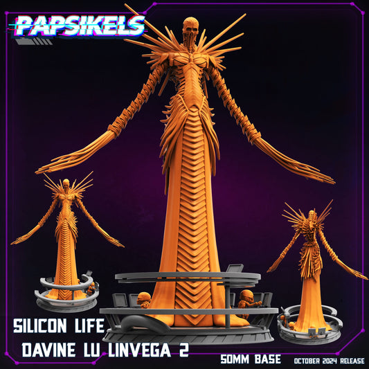 3D Printed Papsikels Silicon Life Davine Lu Linvega Set October 2024 Cyberpunk 28mm 32mm - 3D Printing Boss 