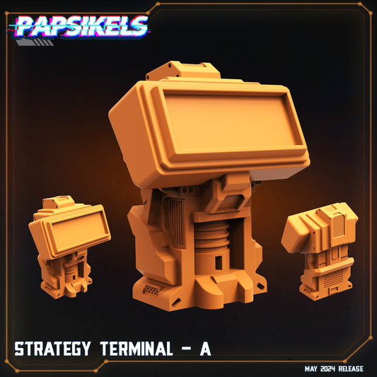 3D Printed Papsikels Strategy Terminal A Democracy Troopers Bugs and Bots 28mm 32mm - 3D Printing Boss 