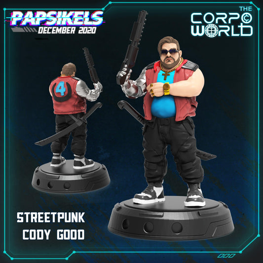 3D Printed Papsikels Street Punks 28mm 32mm - 3D Printing Boss 