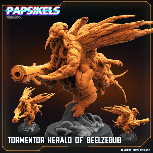 3D Printed Papsikels Tormentor Herald Of Beelzebub 28mm 32mm - 3D Printing Boss 
