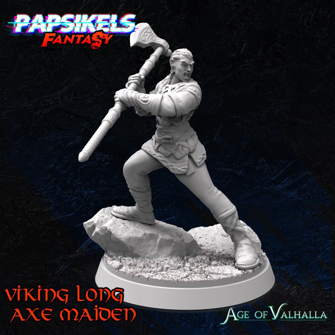 3D Printed Papsikels Viking Set 28mm 32mm - 3D Printing Boss 