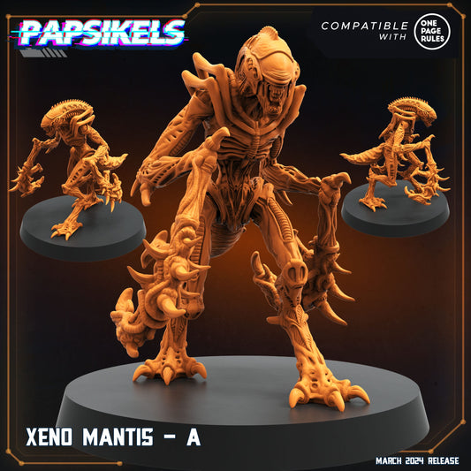 3D Printed Papsikels Xeno Mantis Set 28mm 32mm - 3D Printing Boss 