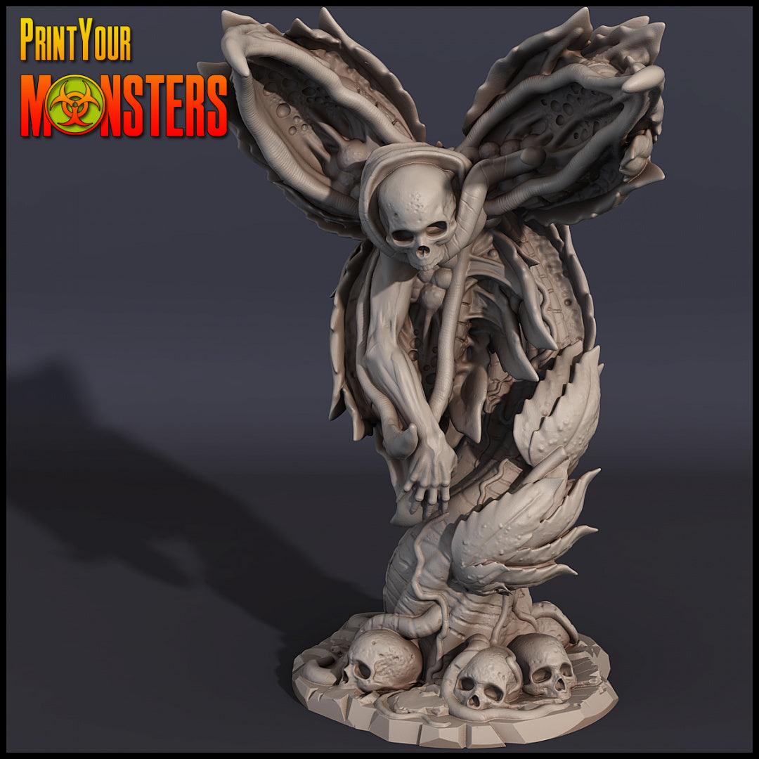 3D Printed Print Your Monsters Big Plant 2 Carnivorous Plants Set 28mm - 32mm D&D Wargaming - 3D Printing Boss 