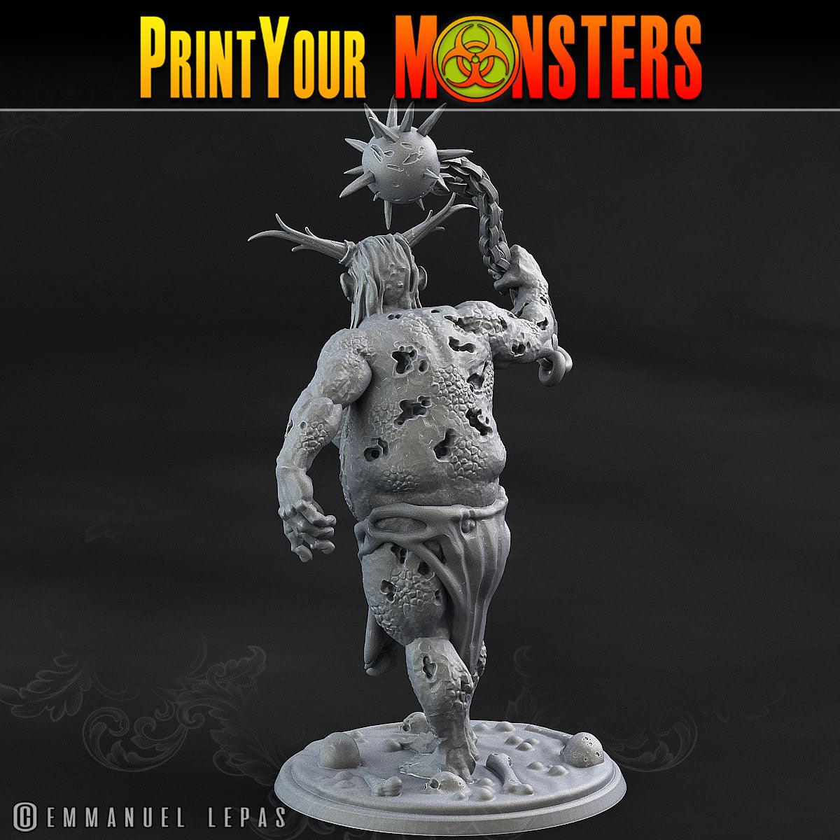 3D Printed Print Your Monsters Guardian Plague Army Of Spooky Swamp Set 28mm - 32mm D&D Wargaming - 3D Printing Boss 