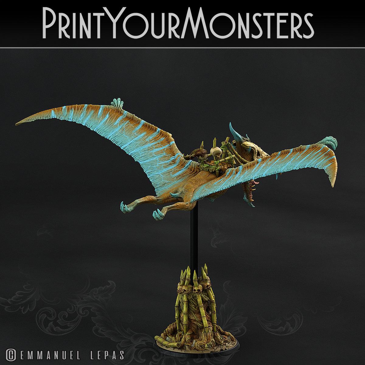3D Printed Print Your Monsters Jungle Goblins Pack 28mm - 32mm D&D Wargaming - 3D Printing Boss 