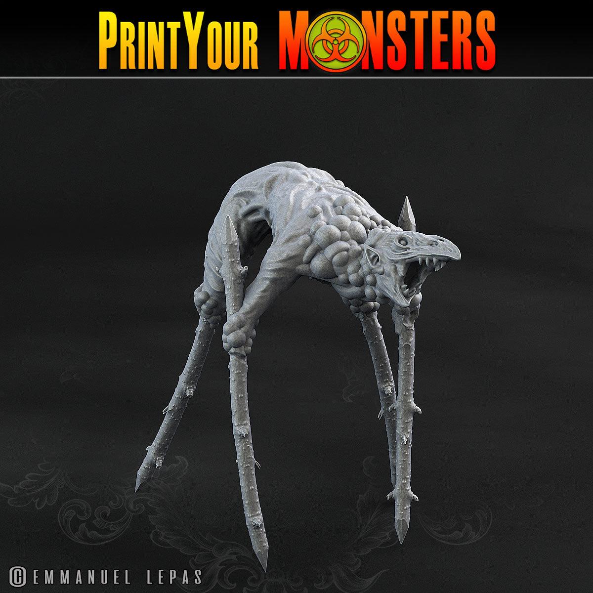 3D Printed Print Your Monsters Plague Men Plague Army Of Spooky Swamp Set 28mm - 32mm D&D Wargaming - 3D Printing Boss 