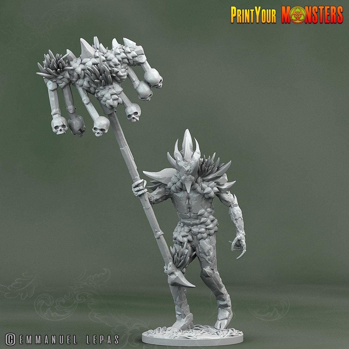 3D Printed Print Your Monsters Rock Soldiers Rock Monsters From Magic Valley Set 28mm - 32mm D&D Wargaming - 3D Printing Boss 