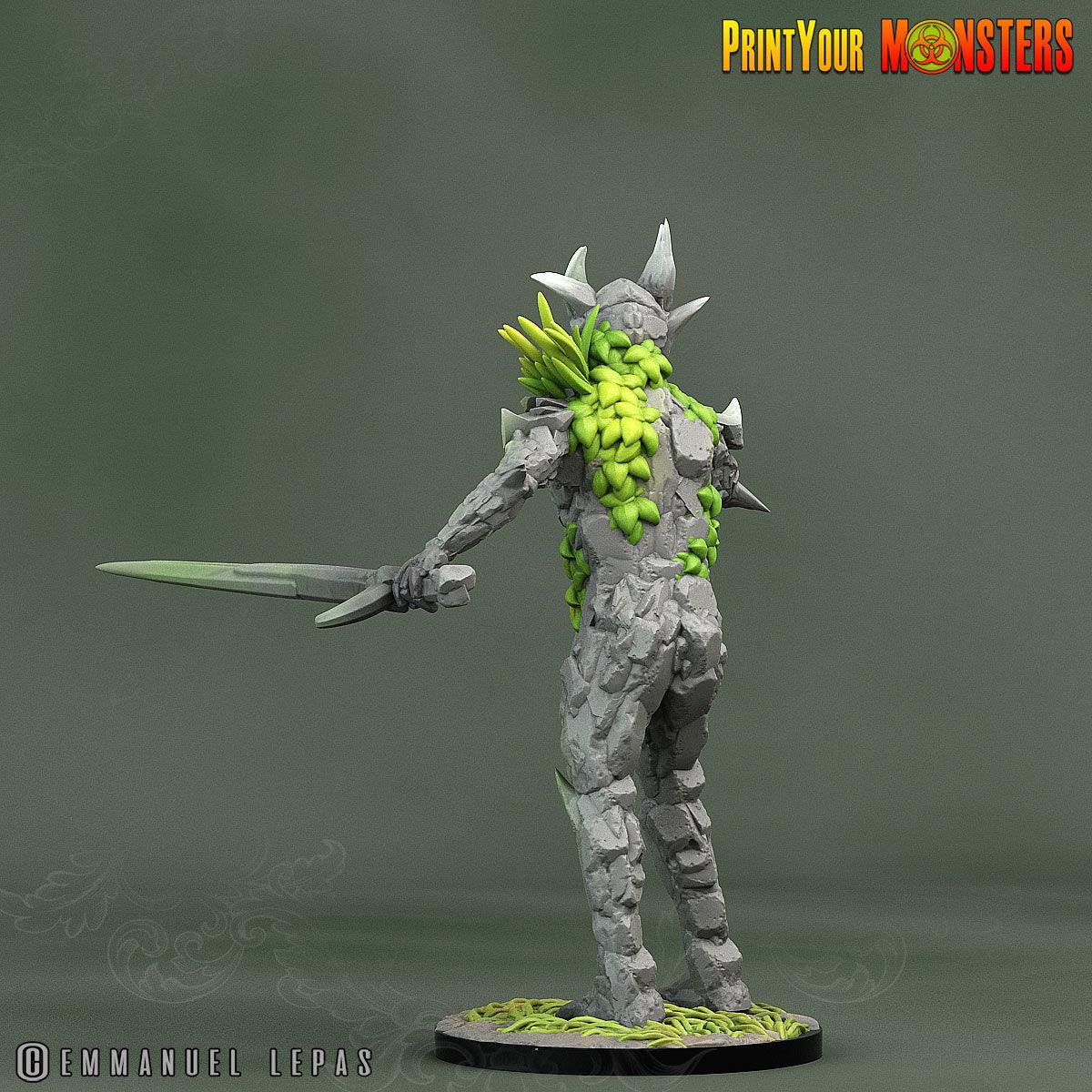 3D Printed Print Your Monsters Rock Soldiers Rock Monsters From Magic Valley Set 28mm - 32mm D&D Wargaming - 3D Printing Boss 