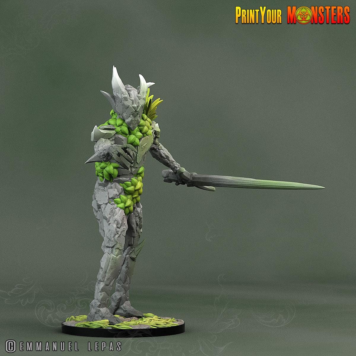 3D Printed Print Your Monsters Rock Soldiers Rock Monsters From Magic Valley Set 28mm - 32mm D&D Wargaming - 3D Printing Boss 