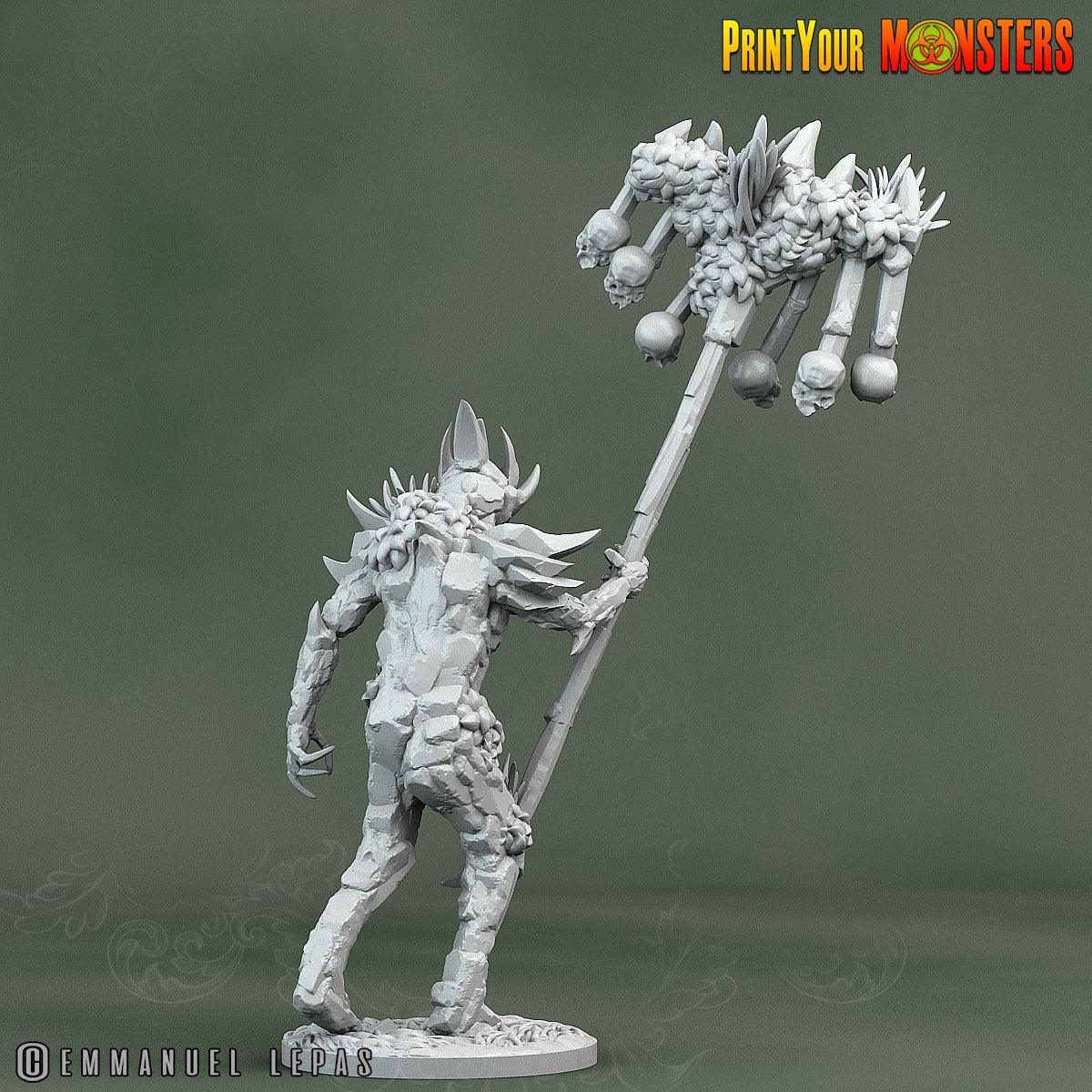 3D Printed Print Your Monsters Rock Soldiers Rock Monsters From Magic Valley Set 28mm - 32mm D&D Wargaming - 3D Printing Boss 