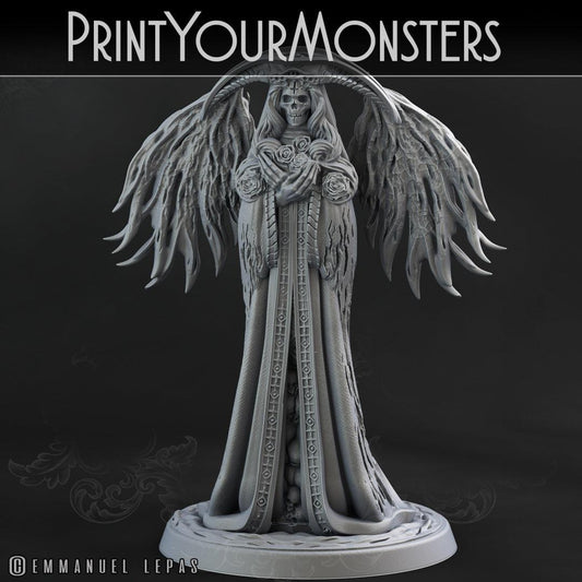 3D Printed Print your Monster Angel Of Death 28 32mm D&D - 3D Printing Boss 