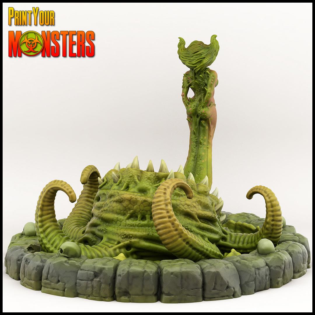 3D Printed Print your Monster Mutant Mimic 28 32mm D&D - 3D Printing Boss 
