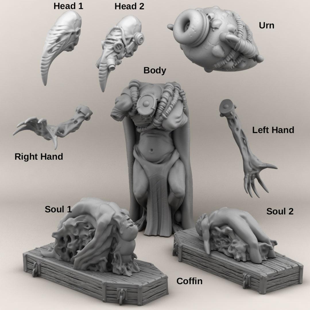3D Printed Print your Monster Soul Collector 28 32mm D&D - 3D Printing Boss 