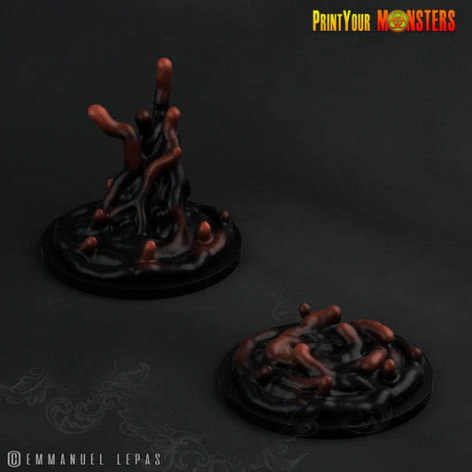 3D Printed Print your Monster The Abyssal Hand Horrors - Slime Demonclaws 28mm 32mm D&D - 3D Printing Boss 