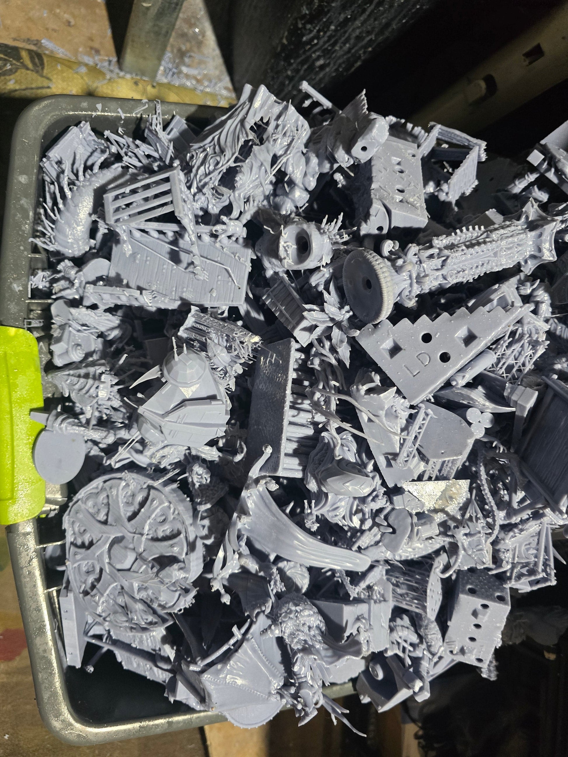3D Printed Resin Misprint Mystery Box Miniatures by the Pound | Misprint & Error Prints | Wargaming, RPG & Terrain Bits - 3D Printing Boss 