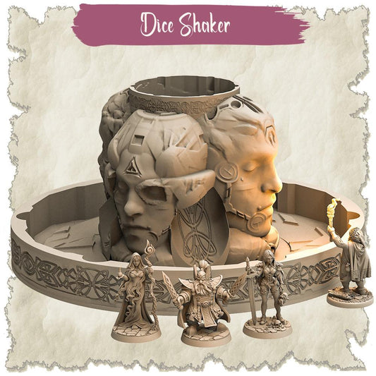 3D Printed SAWANT3D Dice Shaker 28 32mm D&D - 3D Printing Boss 