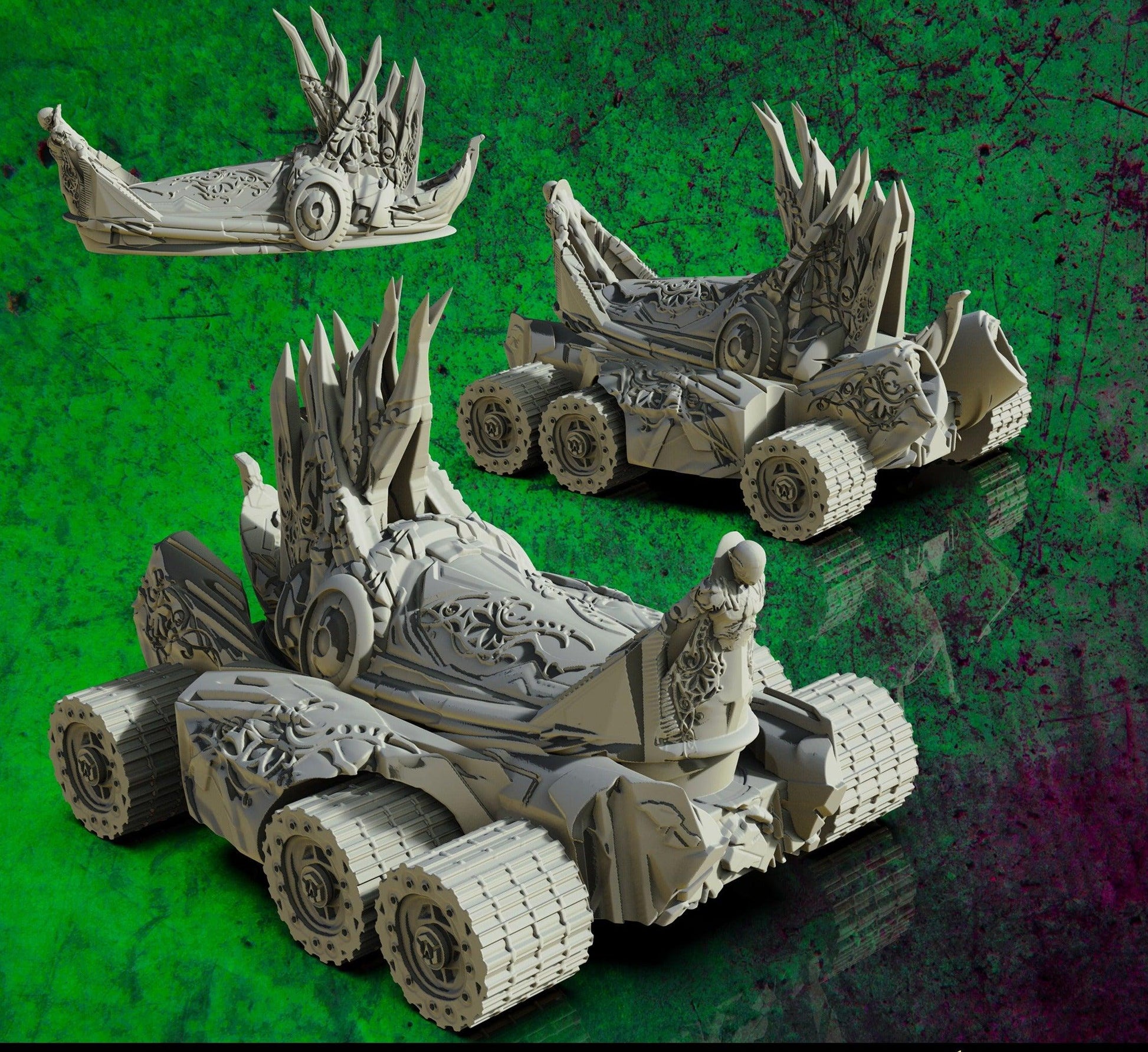 3D Printed SAWANT3D Elven Rover 28mm 32mm D&D - 3D Printing Boss 