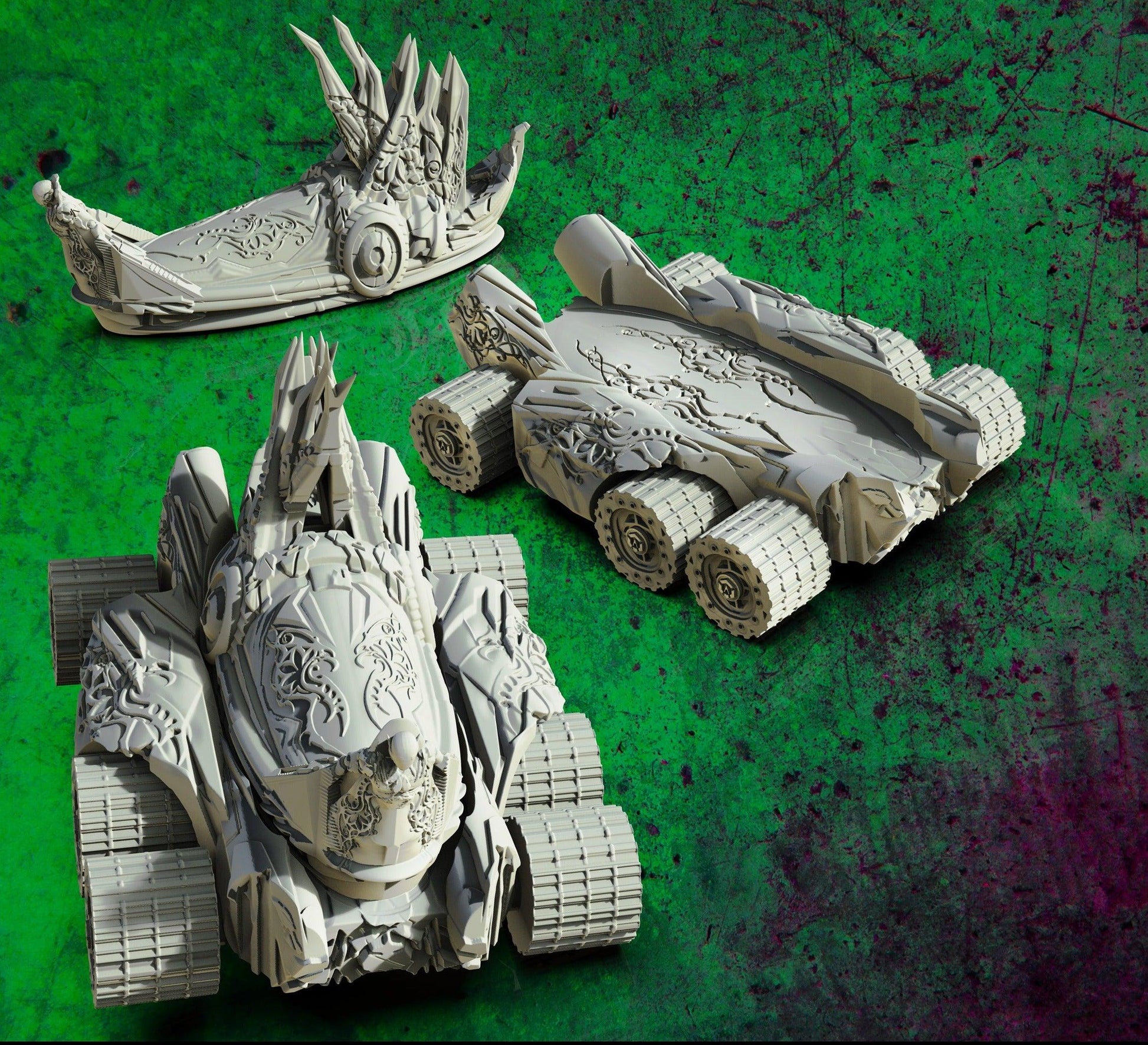 3D Printed SAWANT3D Elven Rover 28mm 32mm D&D - 3D Printing Boss 