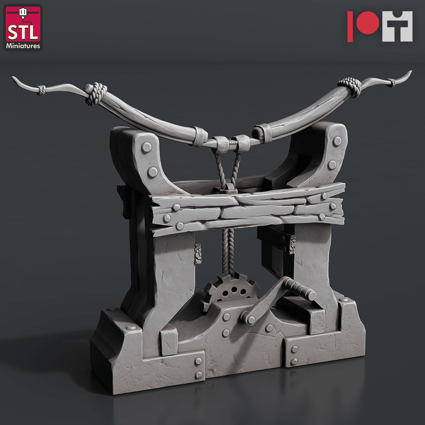 3D Printed STL Miniatures Arrows And Bow Maker Set 28 - 32mm War Gaming D&D - 3D Printing Boss 