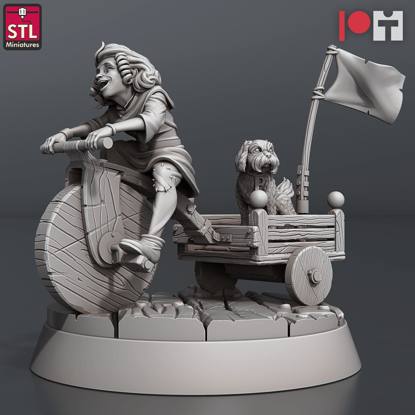 3D Printed STL Miniatures Arrows And Bow Maker Set 28 - 32mm War Gaming D&D - 3D Printing Boss 
