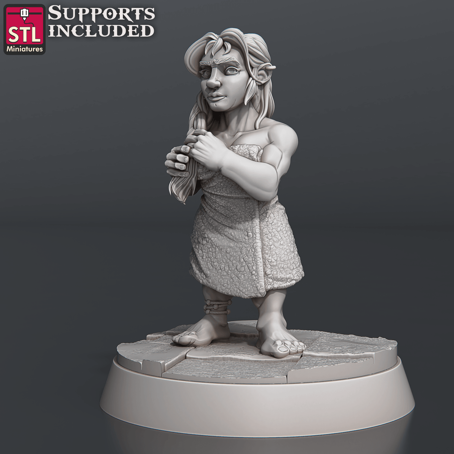 3D Printed STL Miniatures Bath House Set 28 - 32mm War Gaming D&D - 3D Printing Boss 
