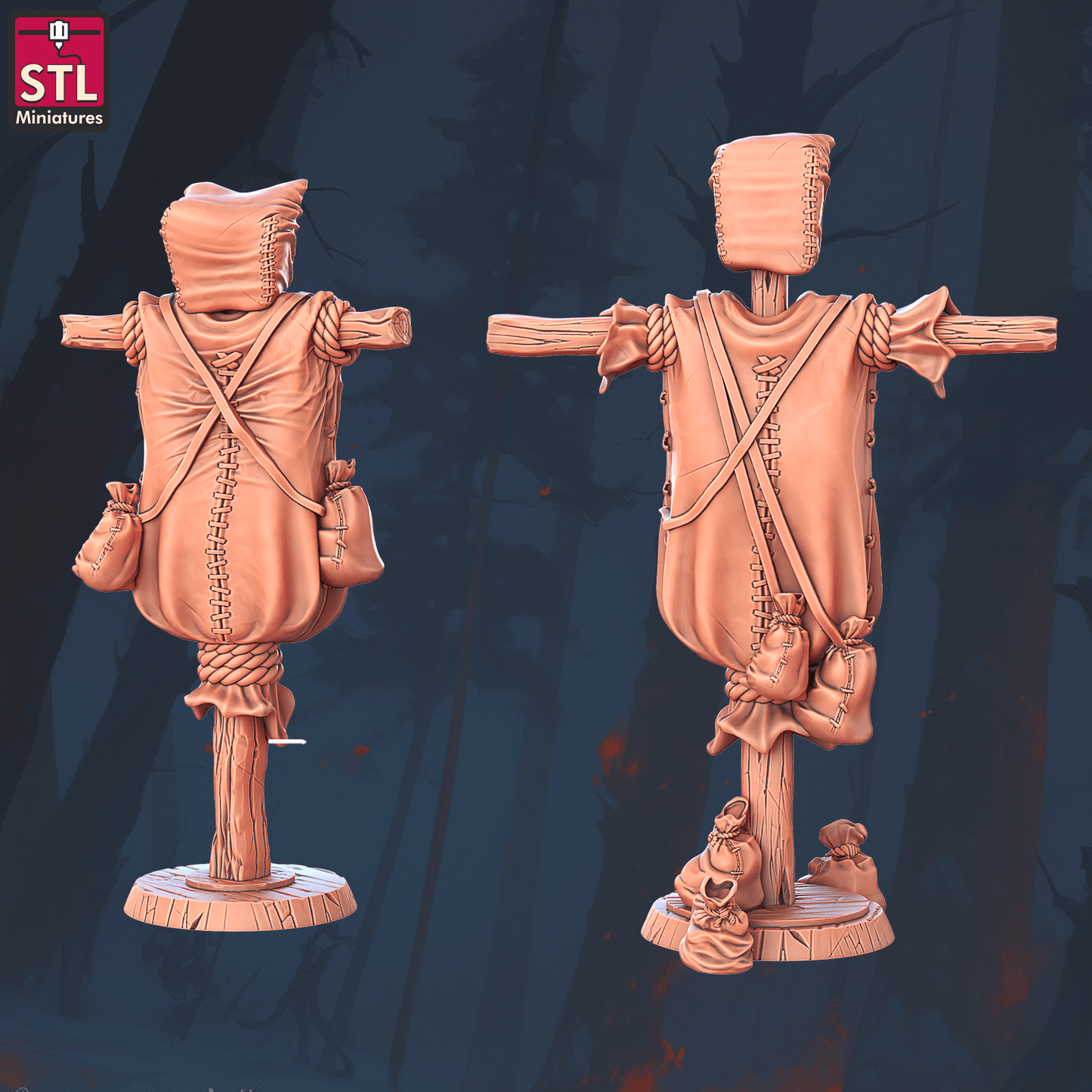 3D Printed STL Miniatures Beggars Guild Set 28 - 32mm War Gaming D&D - 3D Printing Boss 