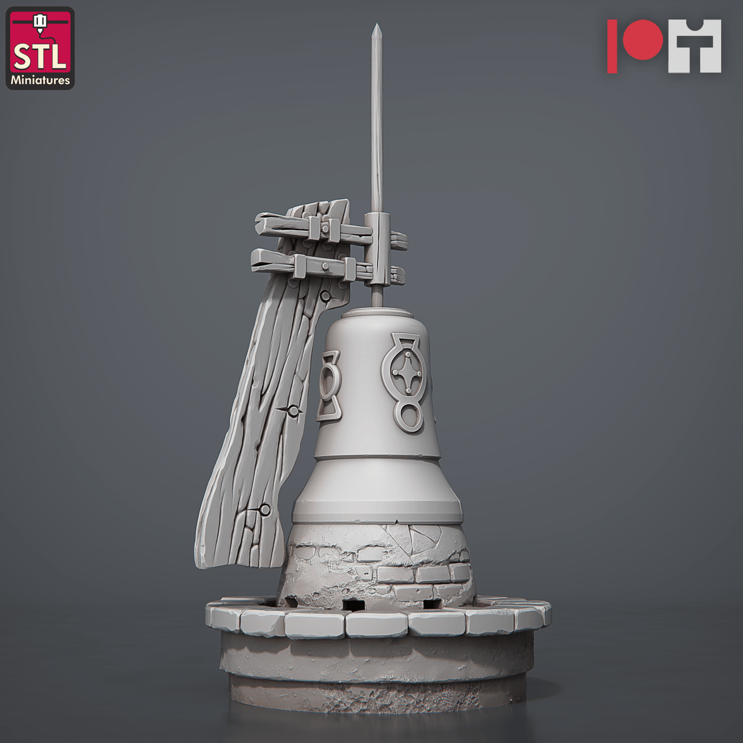 3D Printed STL Miniatures Bell Makers Set 28 - 32mm War Gaming D&D - 3D Printing Boss 