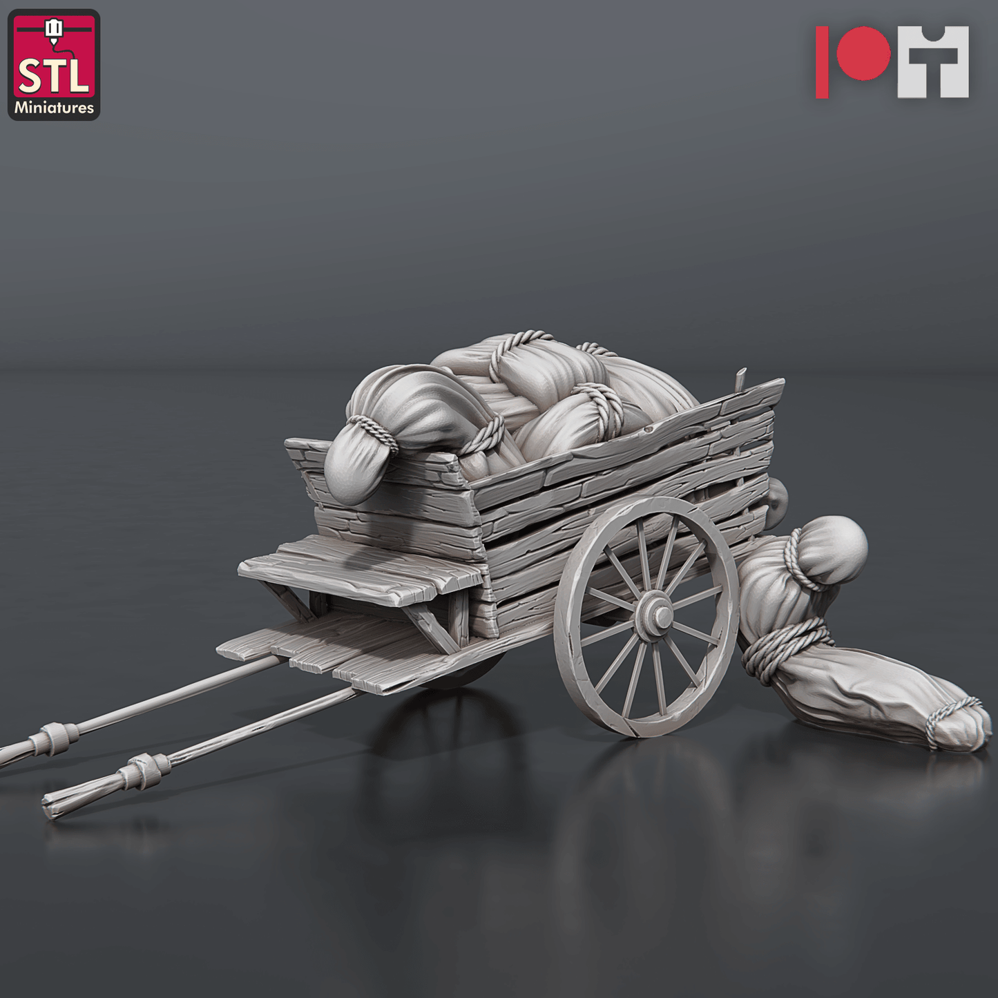 3D Printed STL Miniatures Bugbear Hangman 28 - 32mm War Gaming D&D - 3D Printing Boss 