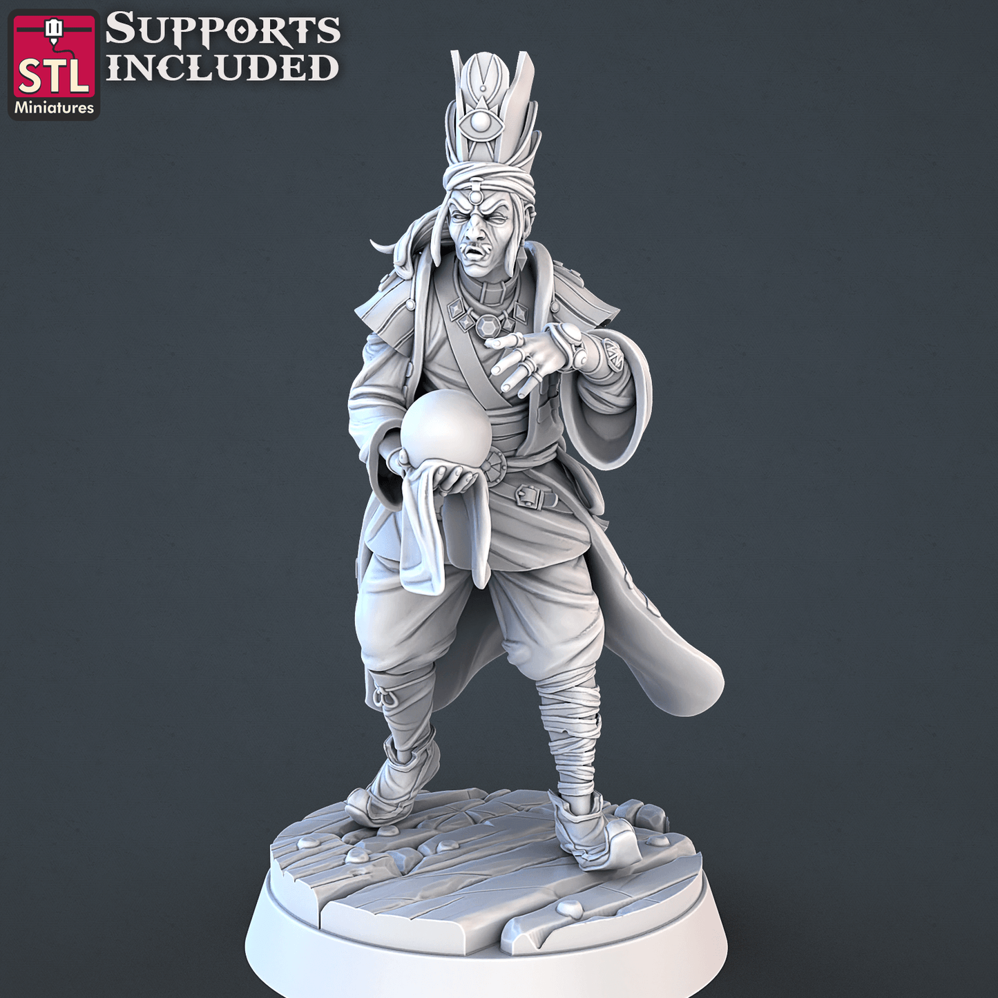 3D Printed STL Miniatures Carnival Vol 2 Set | 28 - 32mm War Gaming D&D - 3D Printing Boss 