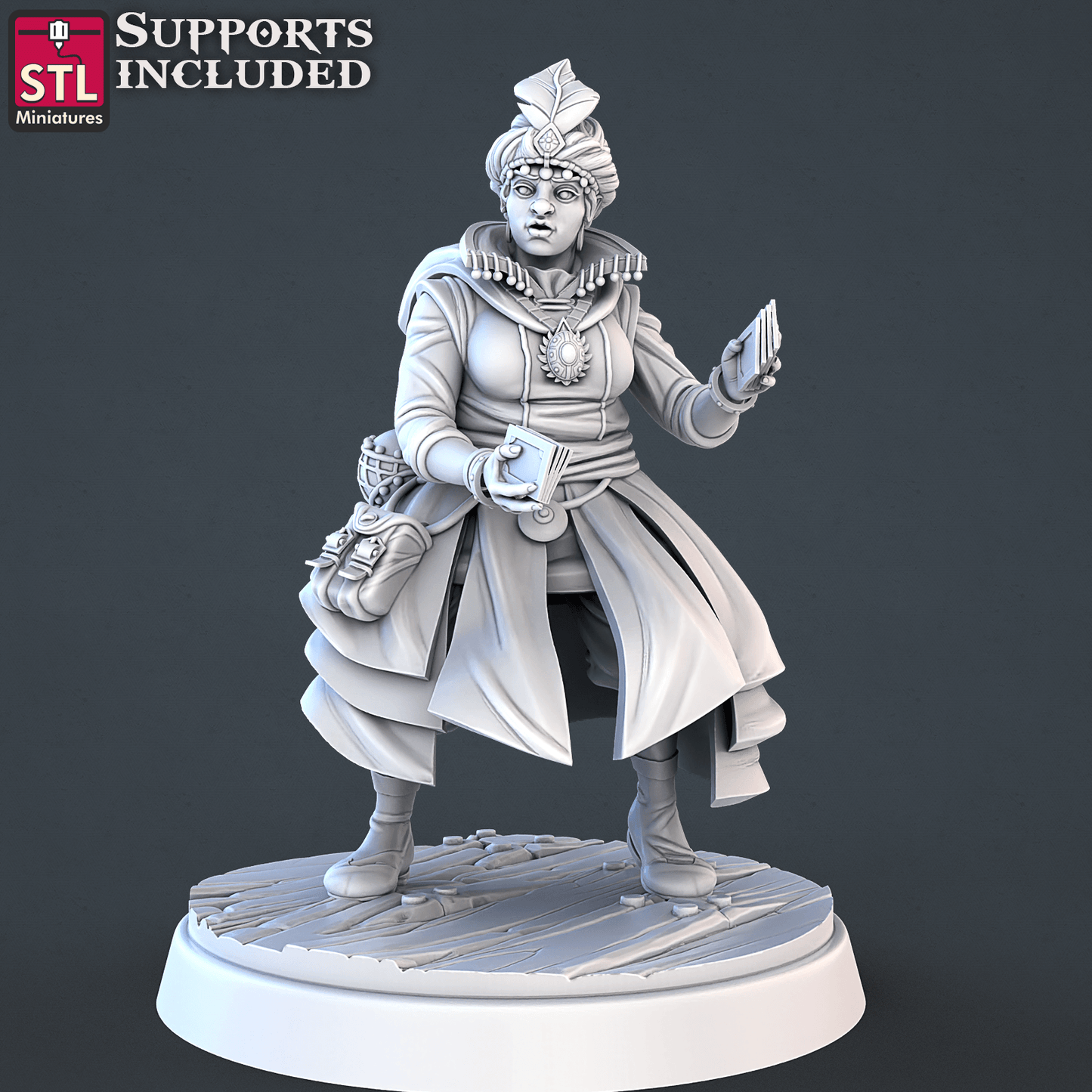 3D Printed STL Miniatures Carnival Vol 2 Set | 28 - 32mm War Gaming D&D - 3D Printing Boss 