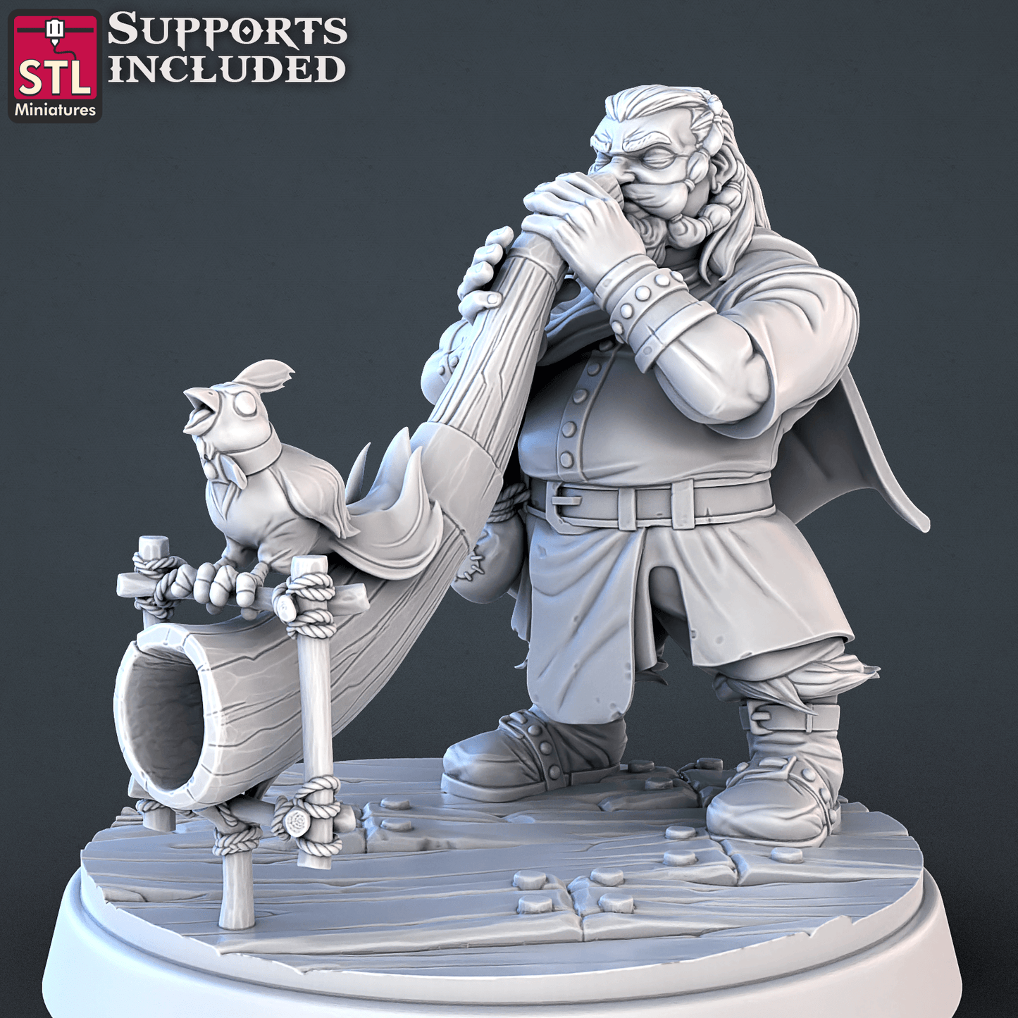 3D Printed STL Miniatures Carnival Vol 2 Set | 28 - 32mm War Gaming D&D - 3D Printing Boss 