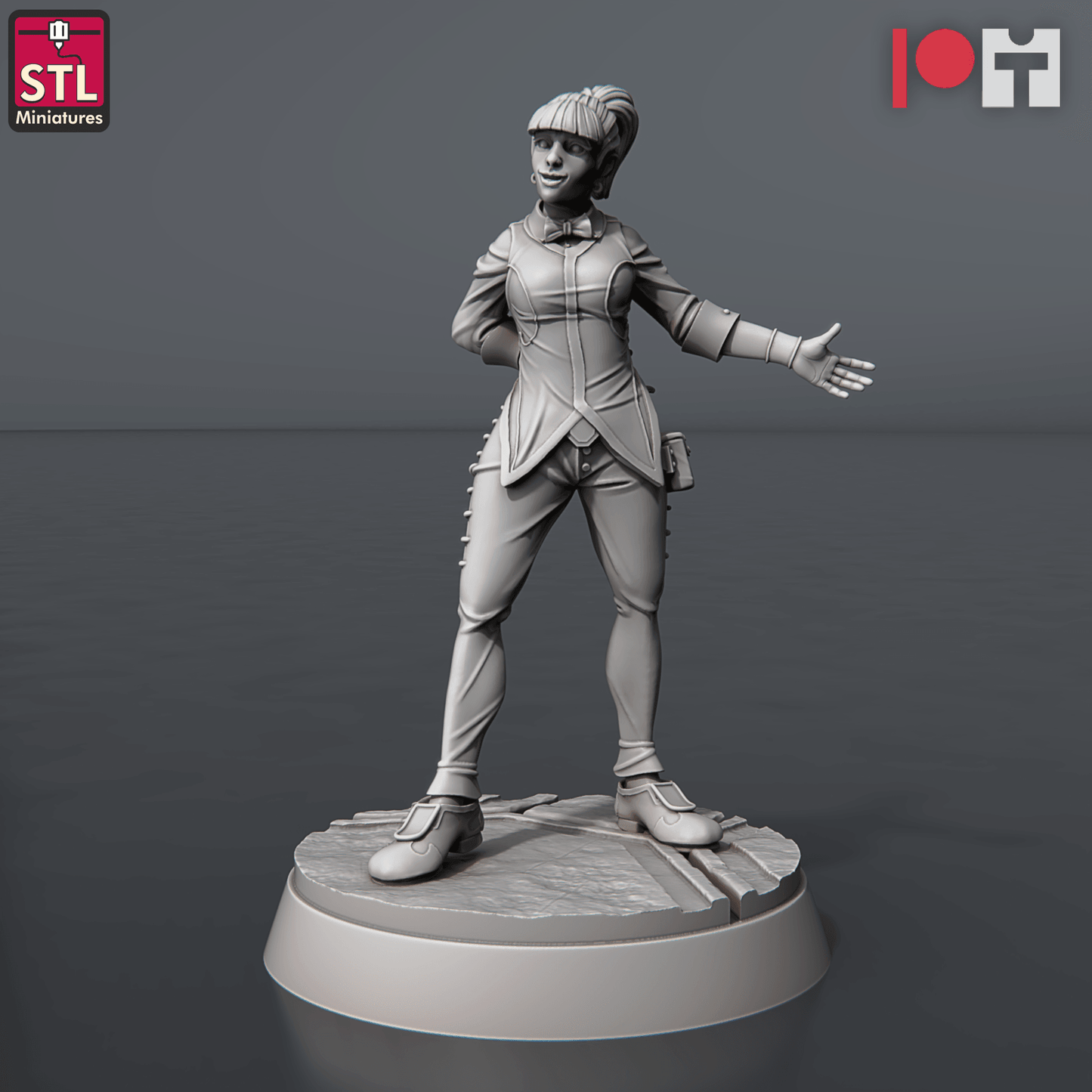 3D Printed STL Miniatures Casino 28 - 32mm War Gaming D&D - 3D Printing Boss 