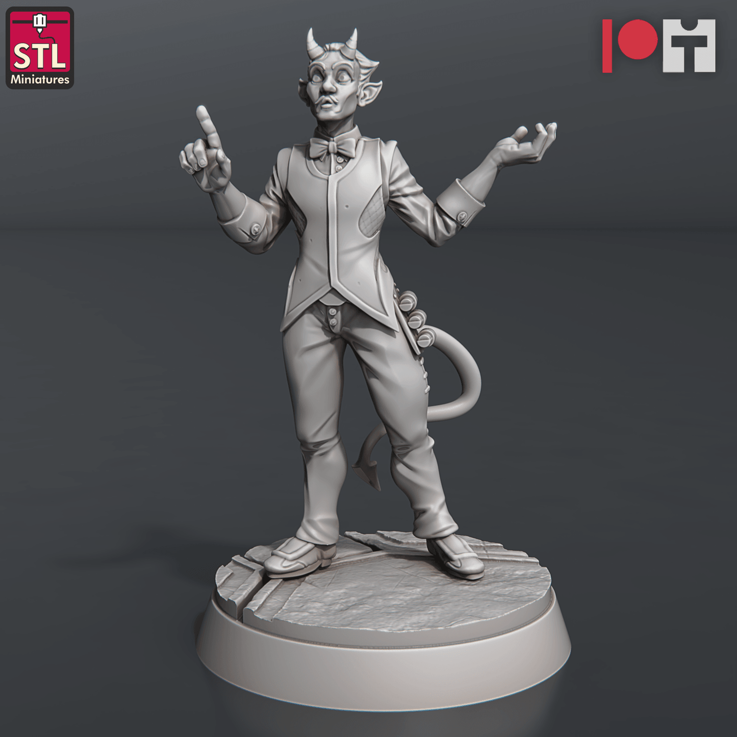 3D Printed STL Miniatures Casino 28 - 32mm War Gaming D&D - 3D Printing Boss 